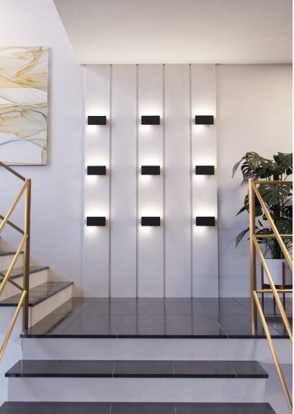 Eglo 901197 - Applique a LED TALAMELLO LED/6W/230V 3000K nero