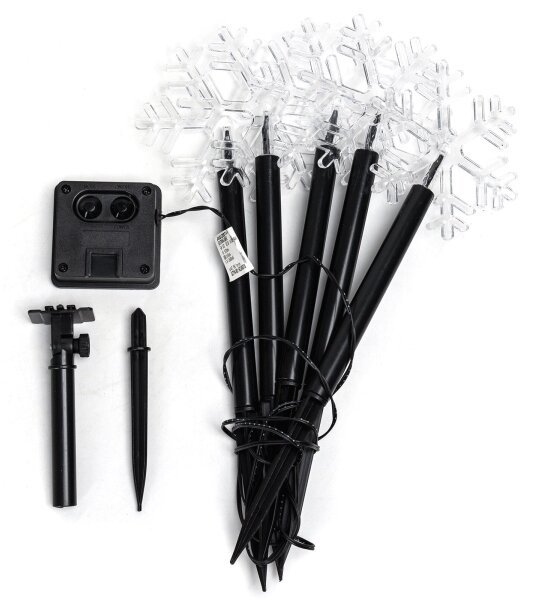 Aigostar - Luce solare di Natale LED/0,054W/1,2V 1m IP65 bianco caldo
