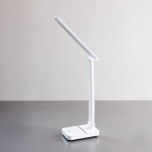 Zuma Line 1949-WH-LED Ricaricabile lampada da tavolo LED/8W/1200 mAh 3000/4500/6000K bianco