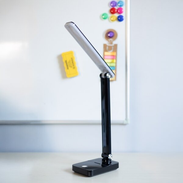 Zuma Line 1949-BK-LED Ricaricabile lampada da tavolo LED/8W/1200mAh 3000/4500/6000K nero