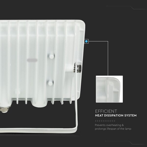 Riflettore LED LED/20W/230V 6500K IP65 bianco