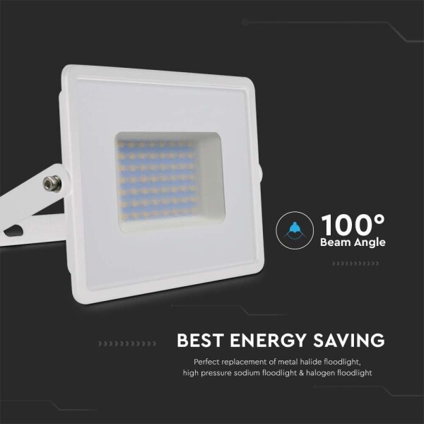 Riflettore LED LED/50W/230V 6500K IP65 bianco