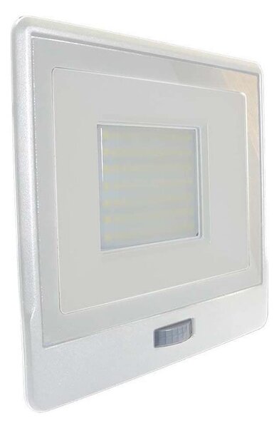 Riflettore LED con sensore LED/50W/230V 4000K IP65 bianco