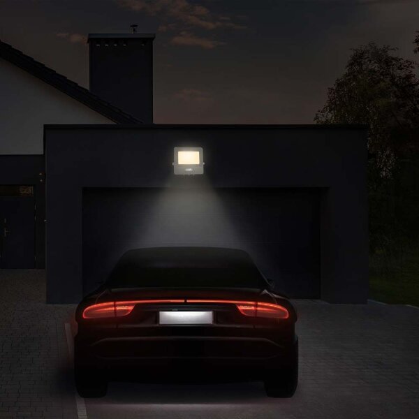 Riflettore LED con sensore LED/50W/230V 4000K IP65 bianco