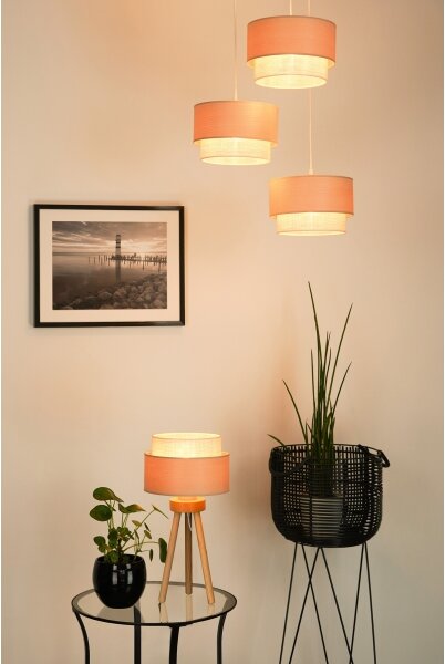Brilagi - Lampada da tavolo ARIZONA BOHO 1xE27/15W/230V beige