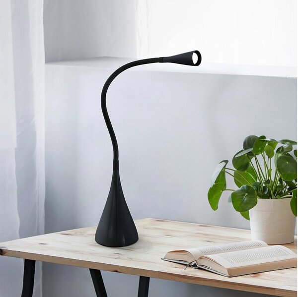 Eglo 64975 - Lampada da tavolo LED dimmerabile SNAPORA PRO LED/3,5W/230V 3000K nero