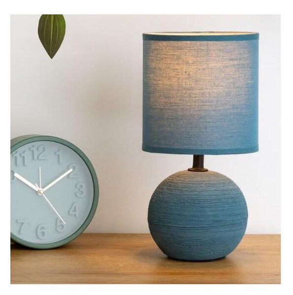 Atmosphera - Lampada da tavolo TIMÉO 1xE14/60W/230V blu