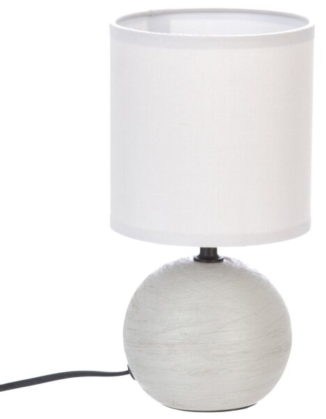 Atmosphera - Lampada da tavolo TIMÉO 1xE14/60W/230V grigio/bianco