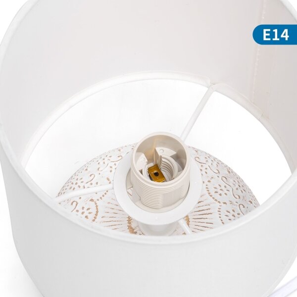 Aigostar - Lampada da tavolo 1xE14/40W/230V