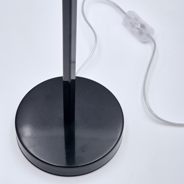 Lampada da tavolo ASTRID 1xE27/60W/230V nero lucido