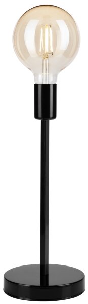 Lampada da tavolo ASTRID 1xE27/60W/230V nero lucido