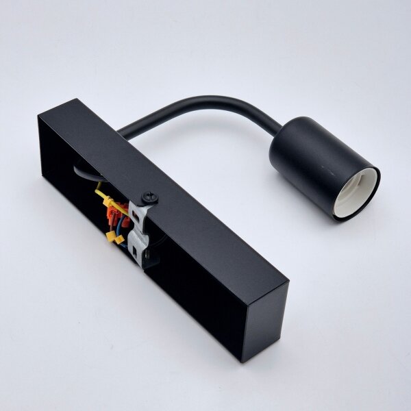 Applique ASTRID 1xE27/60W/230V opaco nero