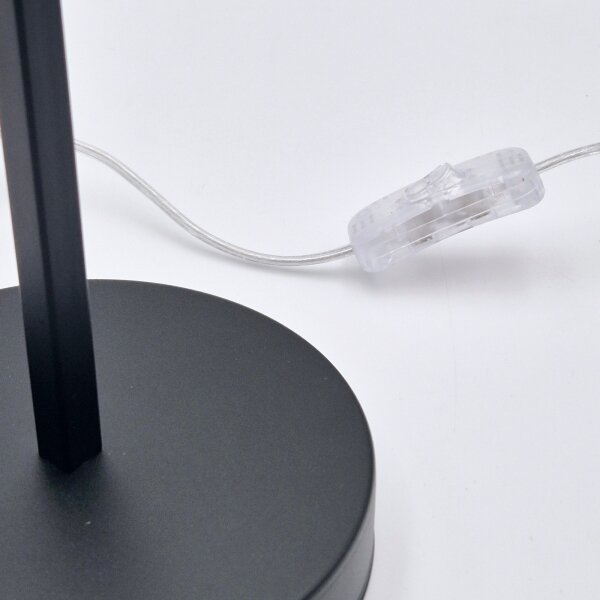 Lampada da tavolo ASTRID 1xE27/60W/230V opaco nero