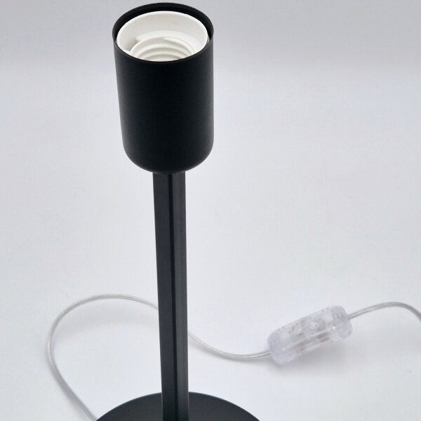 Lampada da tavolo ASTRID 1xE27/60W/230V opaco nero