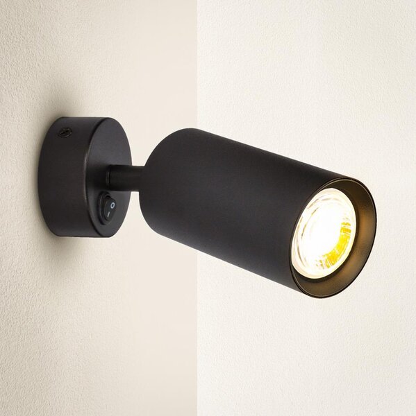 Brilagi - Faretto da parete SELE 1xGU10/30W/230V nero