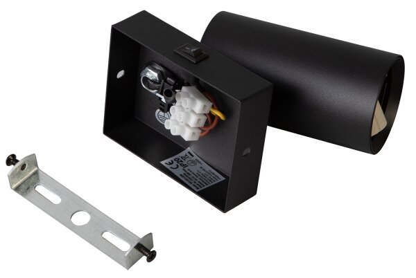 Brilagi - Faretto da parete SELE 1xGU10/30W/230V nero