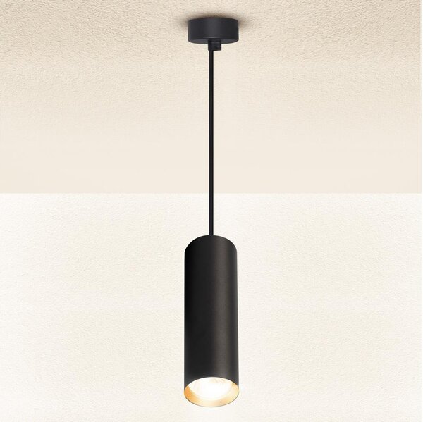 Brilagi - Lampadario a sospensione con filo SELE 1xGU10/30W/230V nero/oro