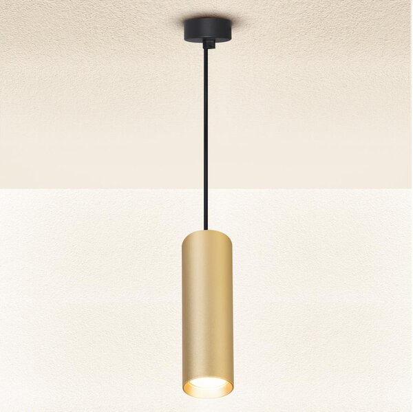 Brilagi - Lampadario a sospensione con filo SELE 1xGU10/30W/230V nero/oro