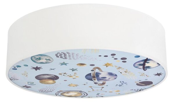 Plafoniera per bambini KIDDY 2xE27/40W/230V bianco/blu
