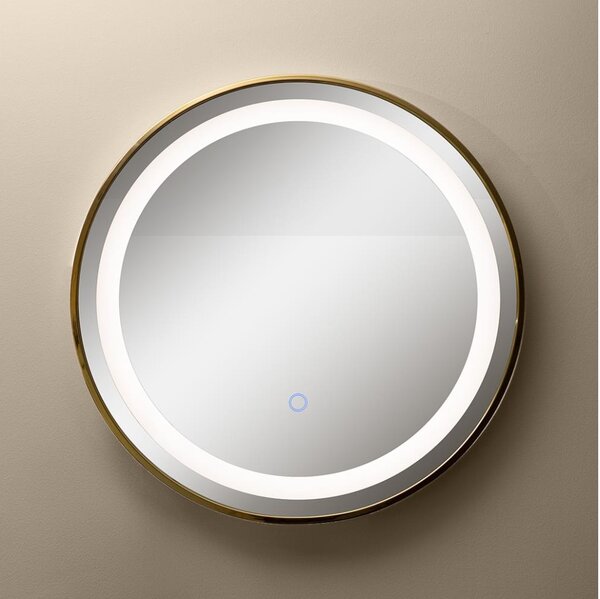Zuma Line D251801-LED Bagno specchio con retroilluminazione 24W/230V 3000/4000/6000K IP44 oro