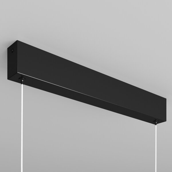 Maytoni P010PL-L30B4K- Lampadario LED a sospensione con filo STEP LED/30W/230V 4000K 118,5 cm nero