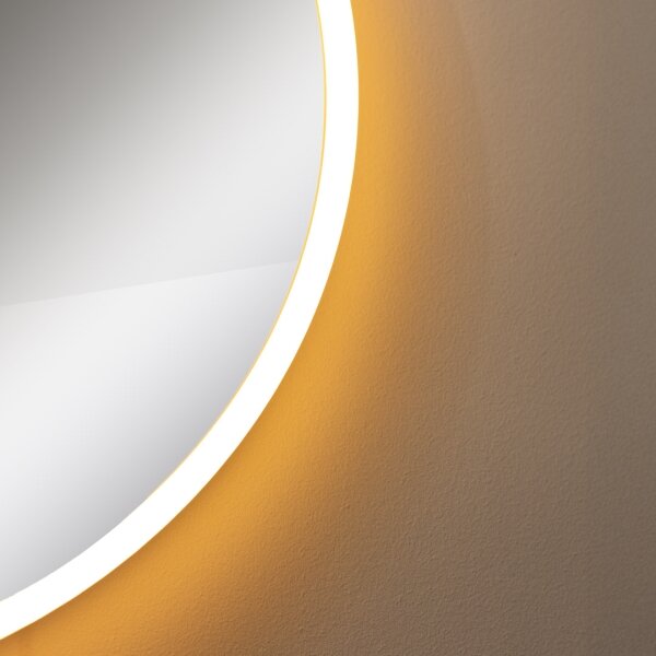 Zuma Line D2526-LED Bagno specchio con retroilluminazione 24W/230V 3000/4000/6000K IP44 bianco/oro