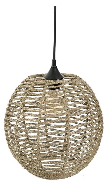 Atmosphera - Lampadario a sospensione con filo RANA 1xE27/40W/230V rattan