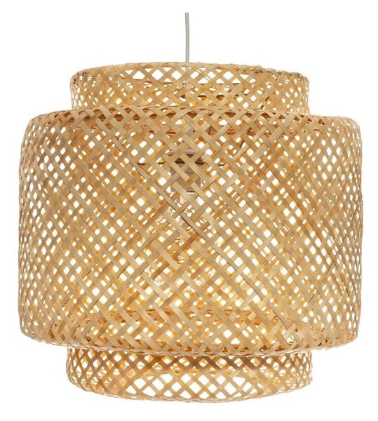 Atmosphera - Lampadario a sospensione con filo LIBY 1xE27/40W/230V bambù