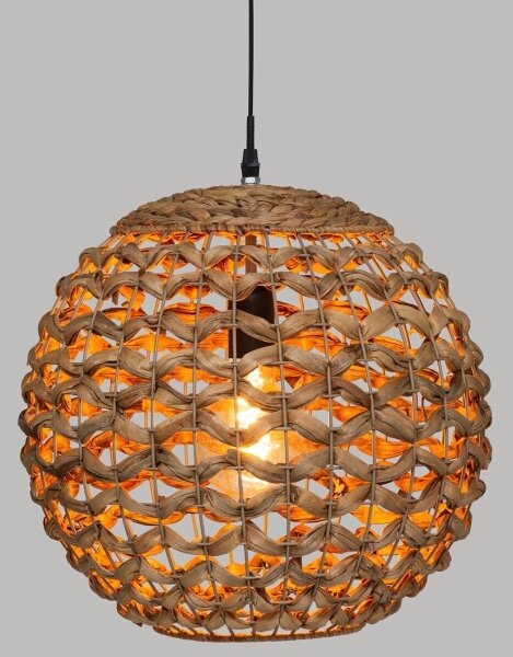 Atmosphera - Lampadario a sospensione con filo SAND 1xE27/40W/230V giacinto d'acqua