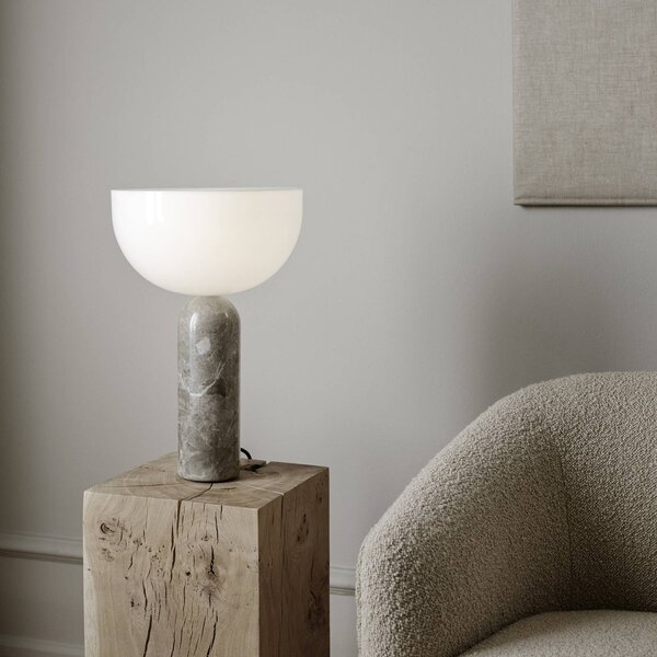 New Works Kizu Large lampada da tavolo, grigio
