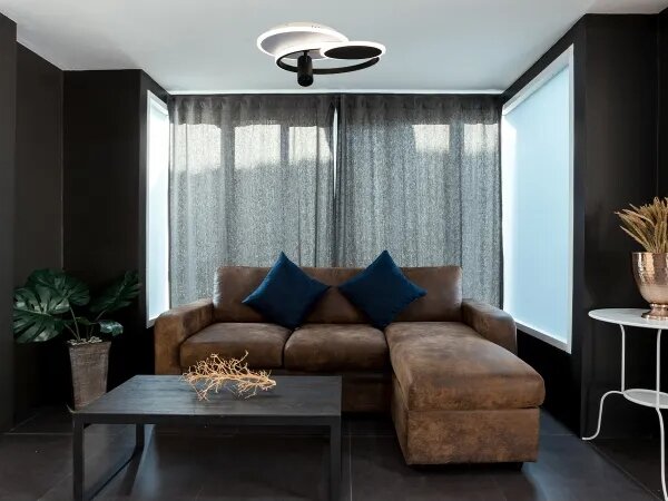 Luce LED dimmerabile LED/65W/230V 3000-6500K bianco/nero + telecomando