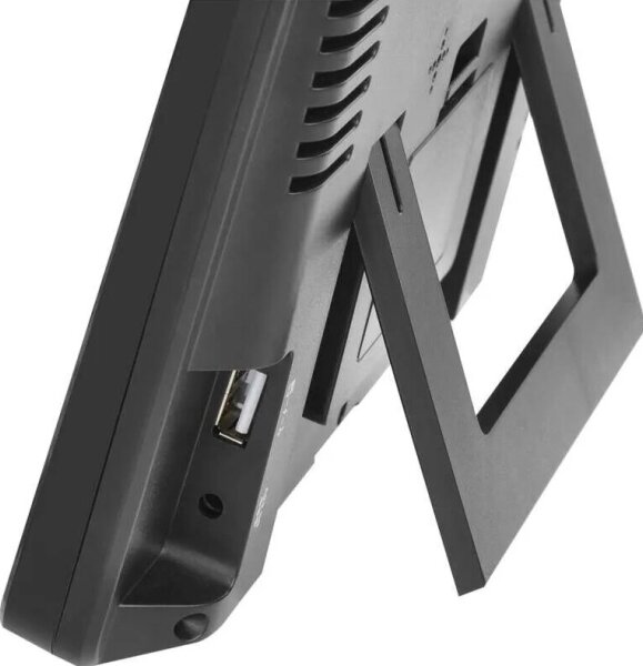 Stazione meteo con display LCD GoSmart 230V/3xAAA Wi-Fi Tuya nero