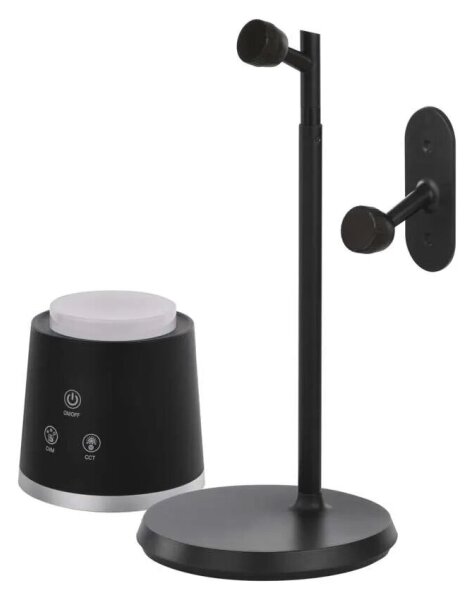 LED Lampada da tavolo ricaricabile dimmerabile 4in1 LED/6W/3,7V 3000K/4000K/6500K nero