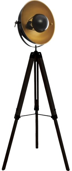 Atmosphera - Lampada con piedistallo LAHTI 1xE27/25W/230V paulownia