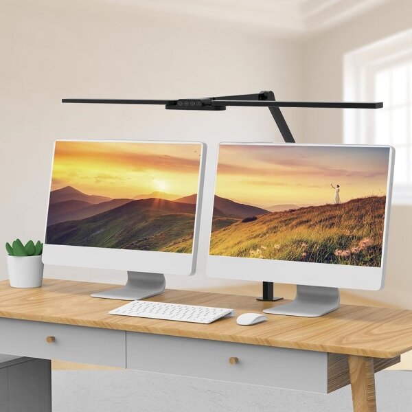 Lampada da tavolo LED dimmerabile con funzione Touch LED/24W/230V 3000-6500K CRI 92 nero