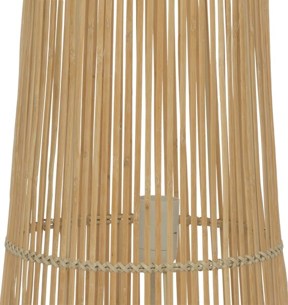 Atmosphera - Lampada con piedistallo MAHE 1xE27/40W/230V bambù