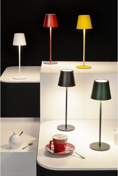 Kanlux 36320 - Lampada da tavolo LED dimmerabile INITA LED/1,2W/1800 mAh IP54 verde
