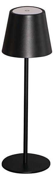Kanlux 36321 - Lampada da tavolo LED dimmerabile INITA LED/1,2W/1800 mAh IP54 nero