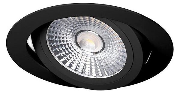 Lampada LED da incasso LED/6W/230V 3000K diametro 8,5 cm nero