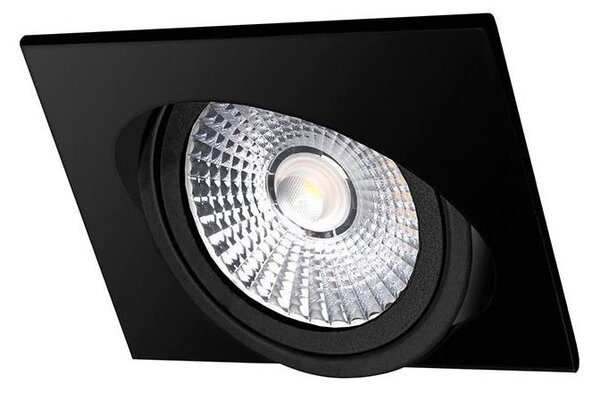 Lampada LED da incasso LED/6W/230V 3000K 8,5x8,5 cm nero