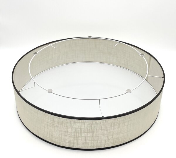 Brilagi - LED Plafoniera BELLADONNA 3xE27/15W/230V diametro 50 cm color crema/quercia