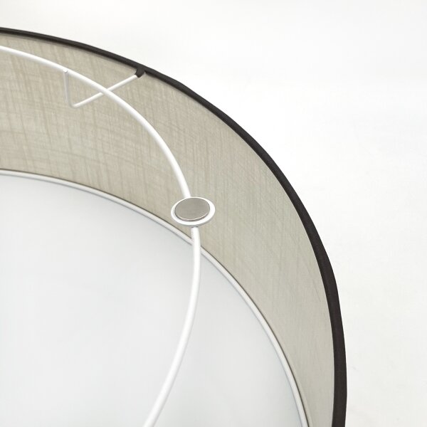 Brilagi - LED Plafoniera BELLADONNA 3xE27/15W/230V diametro 50 cm color crema/quercia