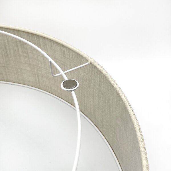 Brilagi - LED Plafoniera BELLADONNA 3xE27/15W/230V diametro 50 cm color crema/quercia