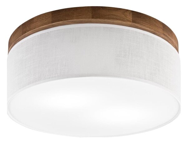 Brilagi - LED Plafoniera BELLADONNA 2xE27/15W/230V diametro 40 cm bianco/quercia ciliegio
