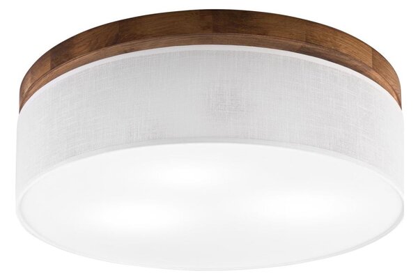 Brilagi - LED Plafoniera BELLADONNA 3xE27/15W/230V diametro 50 cm bianco/quercia ciliegio