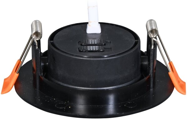 Ecolite LED-YL201/7W/CCT/CR - Lampada LED da incasso ZITA LED/3/5/7W/230V nero