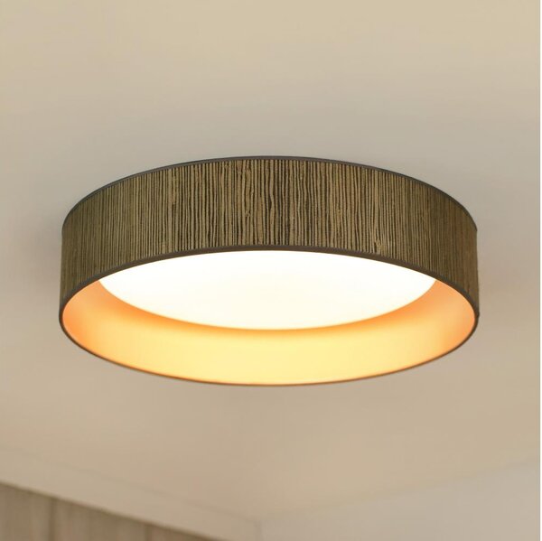 Brilagi - Lampada dimmerabile a LED VEGAS SHINE LED/24W/230V marrone/oro + telecomando