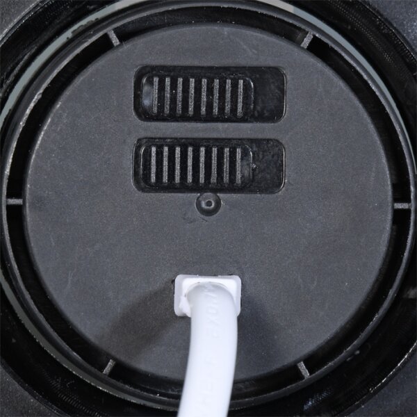 Ecolite LED-YL201/7W/CCT/CR - Lampada LED da incasso ZITA LED/3/5/7W/230V nero