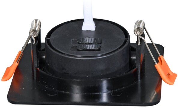 Ecolite LED-YL202/7W/CCT/CR - Lampada LED da incasso KENT LED/3/5/7W/230V nero