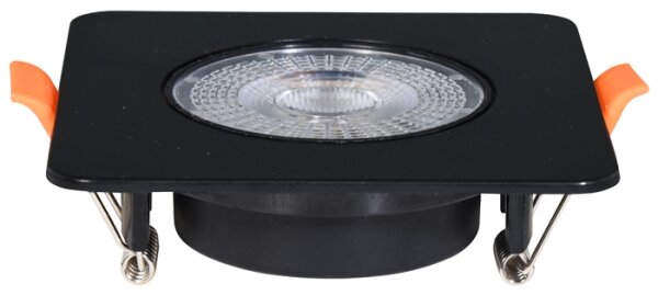 Ecolite LED-YL202/7W/CCT/CR - Lampada LED da incasso KENT LED/3/5/7W/230V nero